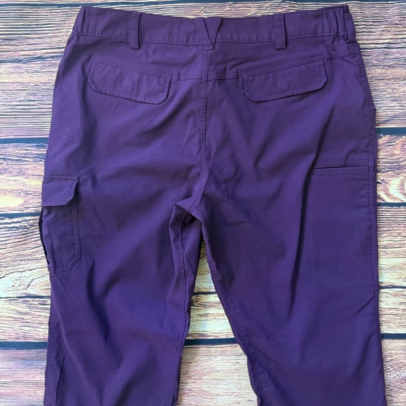 Duluth Trading Co Deep Purple Pants - Picture 5 of 8